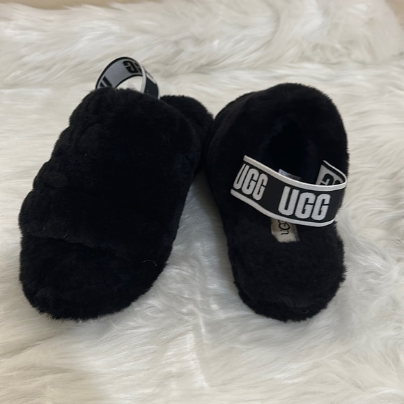 UGG Womens Fluff Yeah Slingback Slides - Picture 3 of 16
